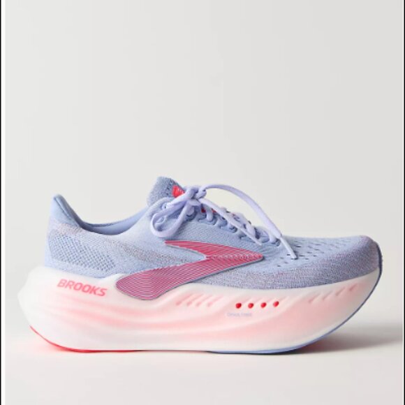 Brooks Glycerin Max Sneakers Color 7 Blue Heron / Diva Pink - Picture 2 of 3